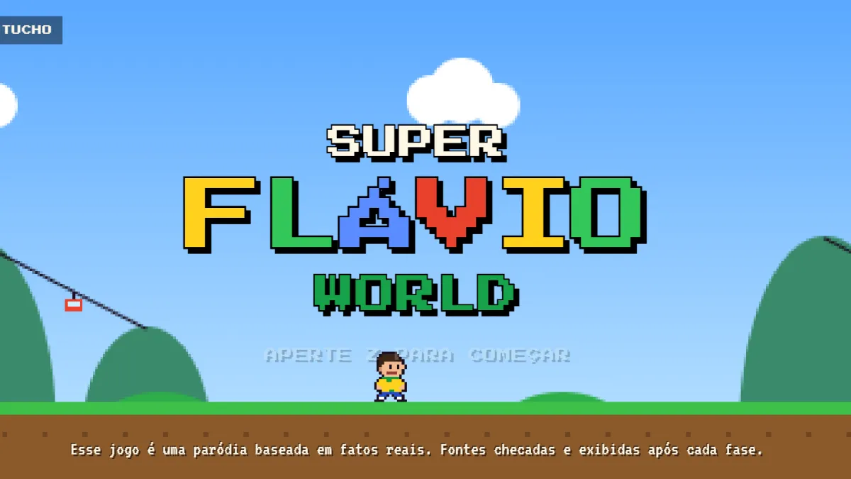 Super Flávio World: jogo inspirado em Mario Bros gamefica investigações sobre Flávio Bolsonaro e vira febre na web