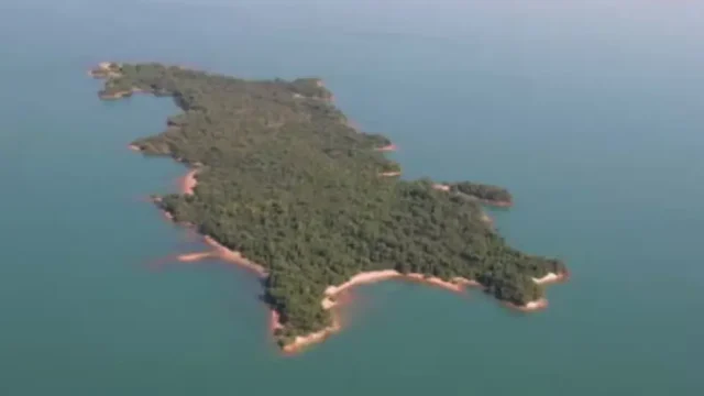 Três pessoas ficam isoladas em ilha após ventos fortes no Lago das Brisas em Itumbiara