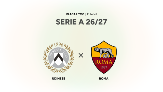 Udinese x Roma: onde assistir ao vivo e horário | Serie A 2026/27