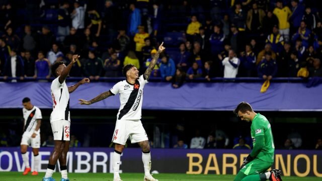Vasco conquista vitória inédita sobre o Boca Juniors