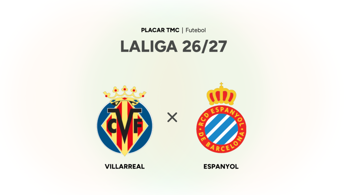 Villarreal x Espanyol: onde assistir ao vivo e horário | LaLiga 2026/27