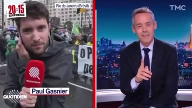 Web resgata vídeo em que bolsonarista virou piada na TV francesa: “Macron comunista”